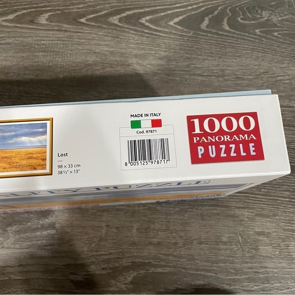 1000 Piece Panorama Puzzle - Elephant - Picture 2 of 3